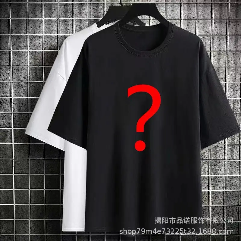 Men's 2022 Cotton T-Shirt Black Cat Print Loose Fit - Image 4
