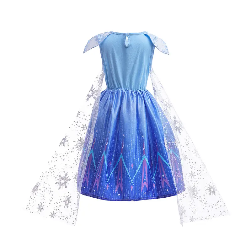 Frozen 2 Aisha Baby Dress Snowflake Princess Tutu Skirt — feature 14