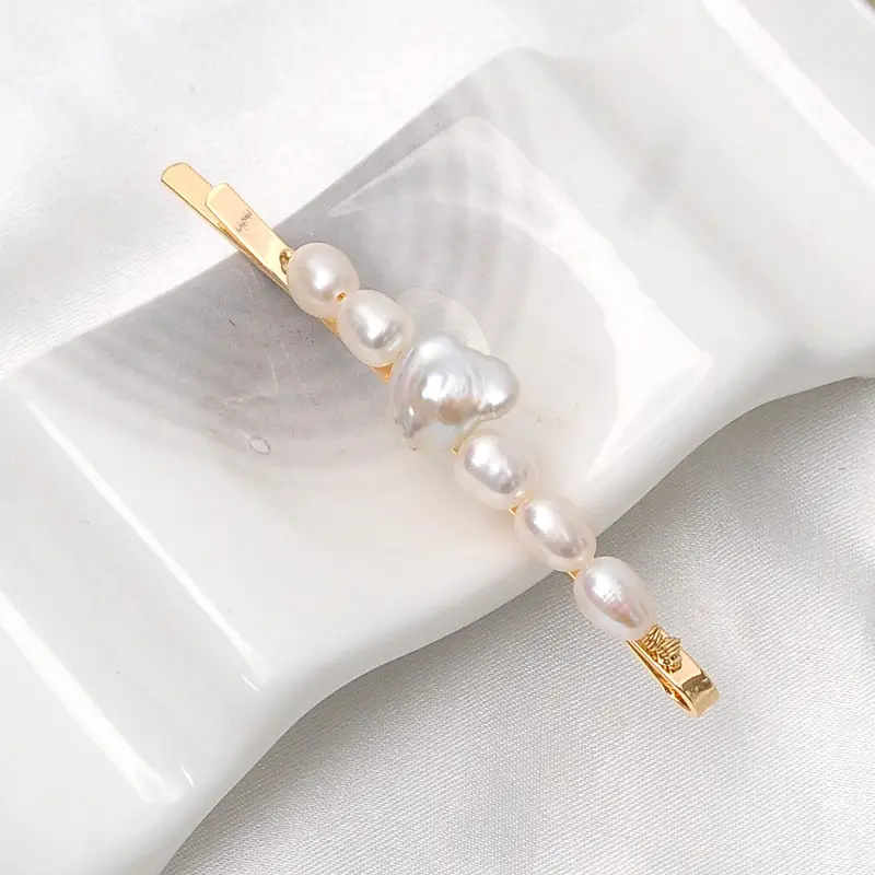 Freshwater Pearl Hairpin Clips for Women Summer - Image 6