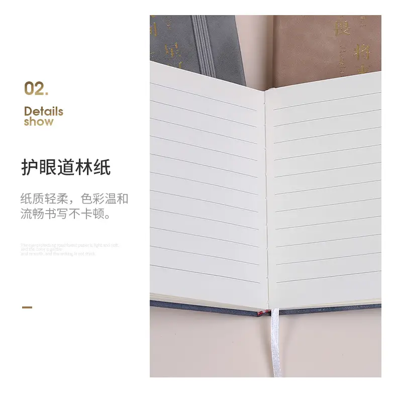 A6A7 Blue Elastic Strap Pocket Notebook for Students — feature 12