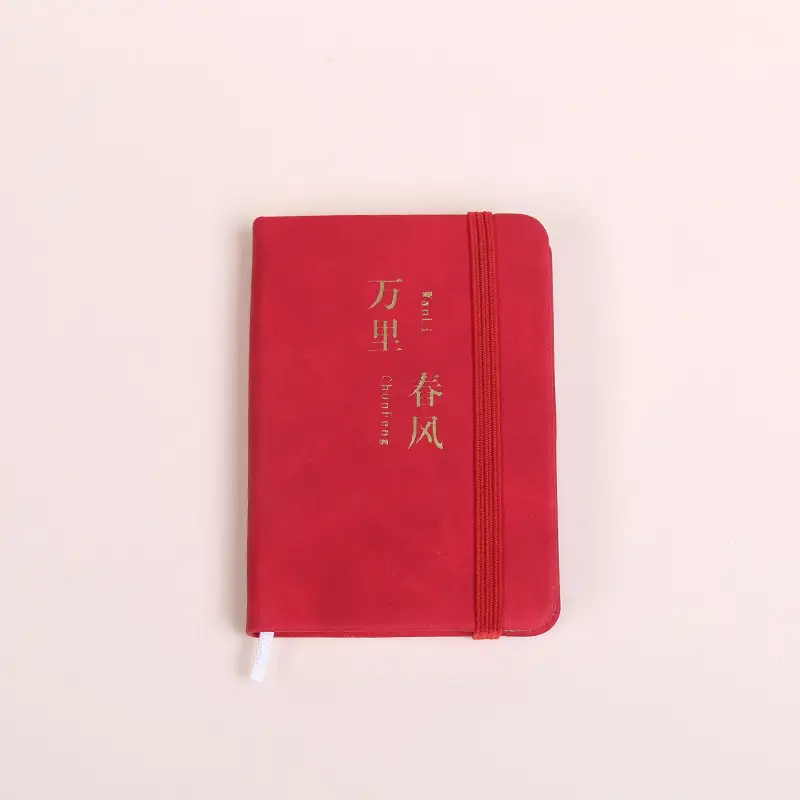 A6A7 Blue Elastic Strap Pocket Notebook for Students - Image 10