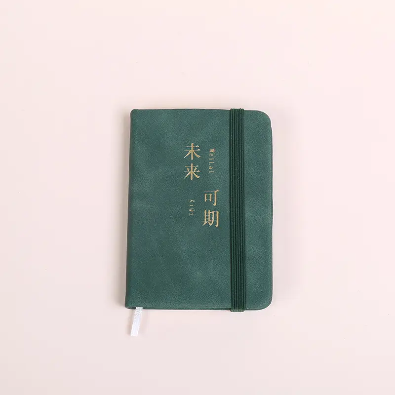 A6A7 Blue Elastic Strap Pocket Notebook for Students - Image 7