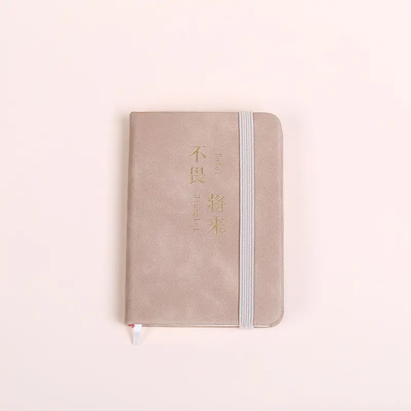 A6A7 Blue Elastic Strap Pocket Notebook for Students - Image 9