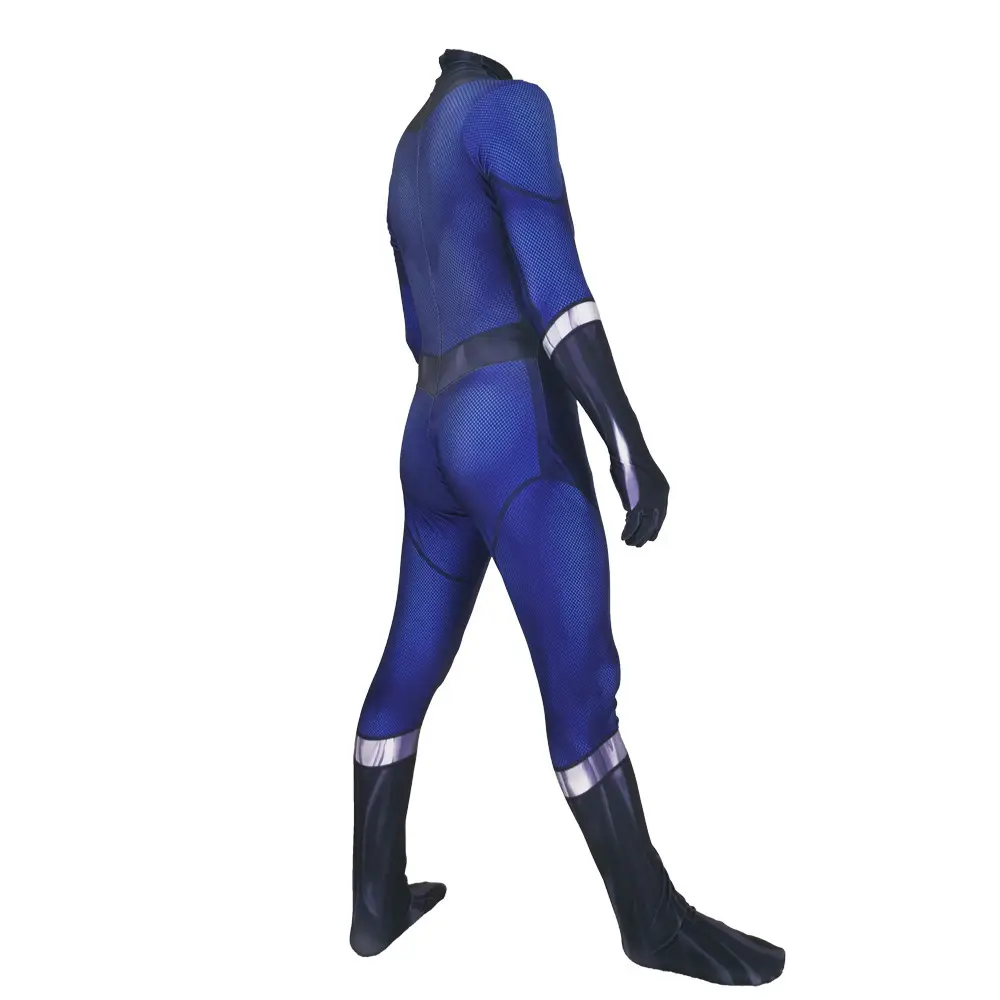 Blue Marvel Stryker Costume Halloween Suit - Image 4