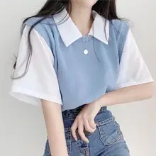 Women Black Hollow Out Slim Fit T-Shirt Short Sleeve — feature 7