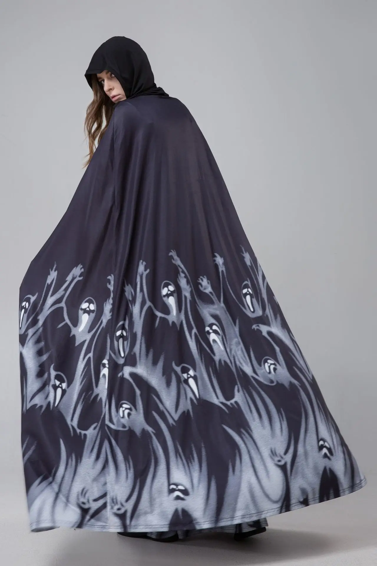 Vampire Witch Costume Dress Black Blue Red — feature 22