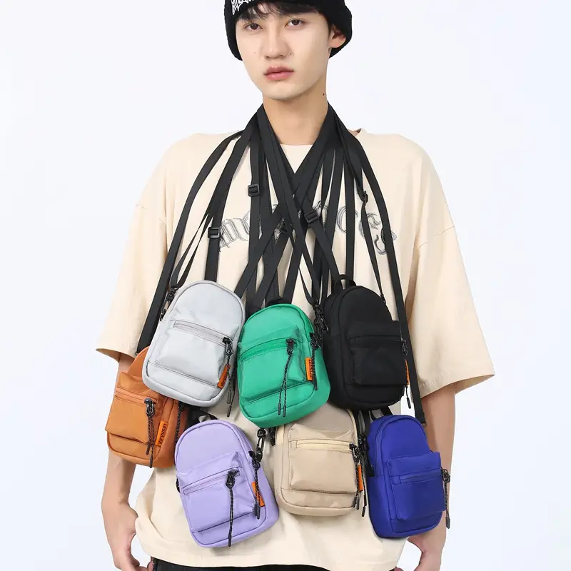Mini Crossbody Bag Women Japanese Style Candy Color Key Change - Image 6