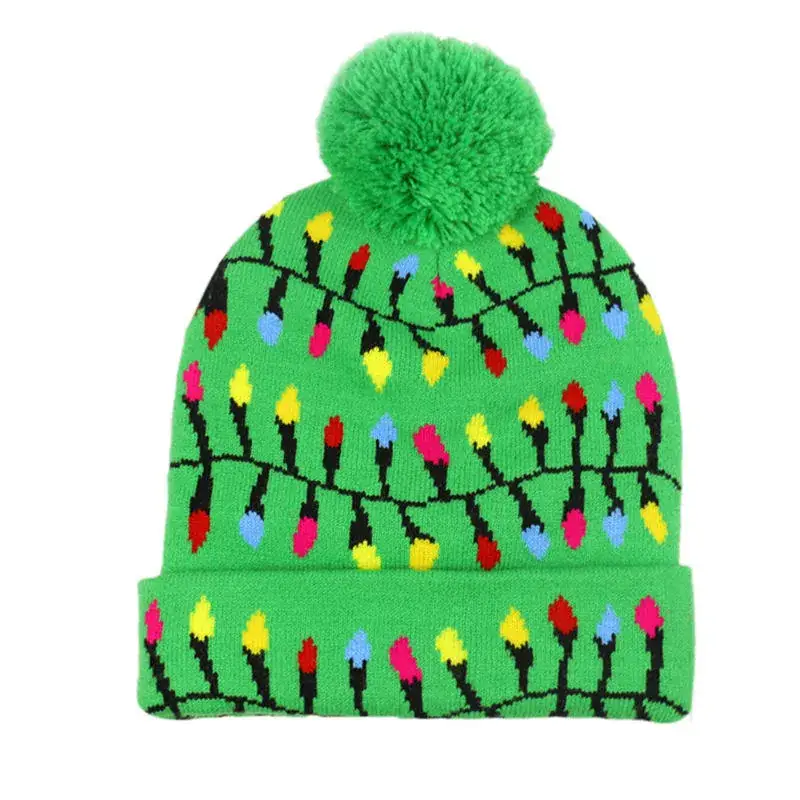 Luminous Knitted Christmas Hat for Men Women - Image 8