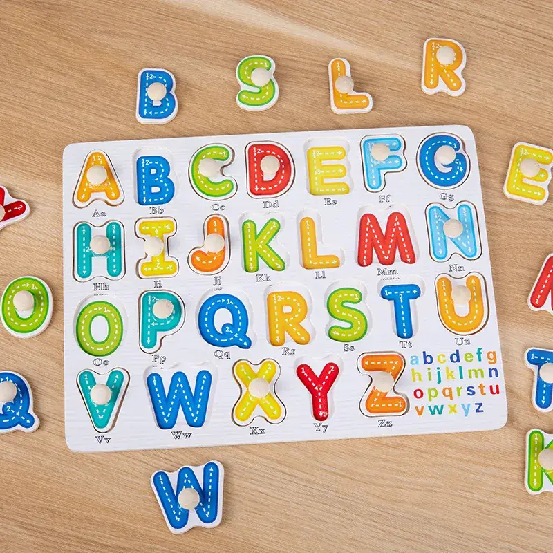 Wooden Animal & Number Puzzles for Kids - Image 18