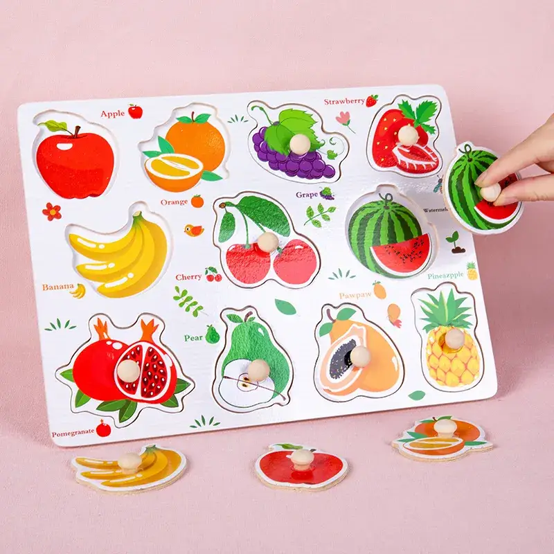 Wooden Animal & Number Puzzles for Kids - Image 20
