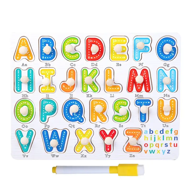 Wooden Animal & Number Puzzles for Kids - Image 6