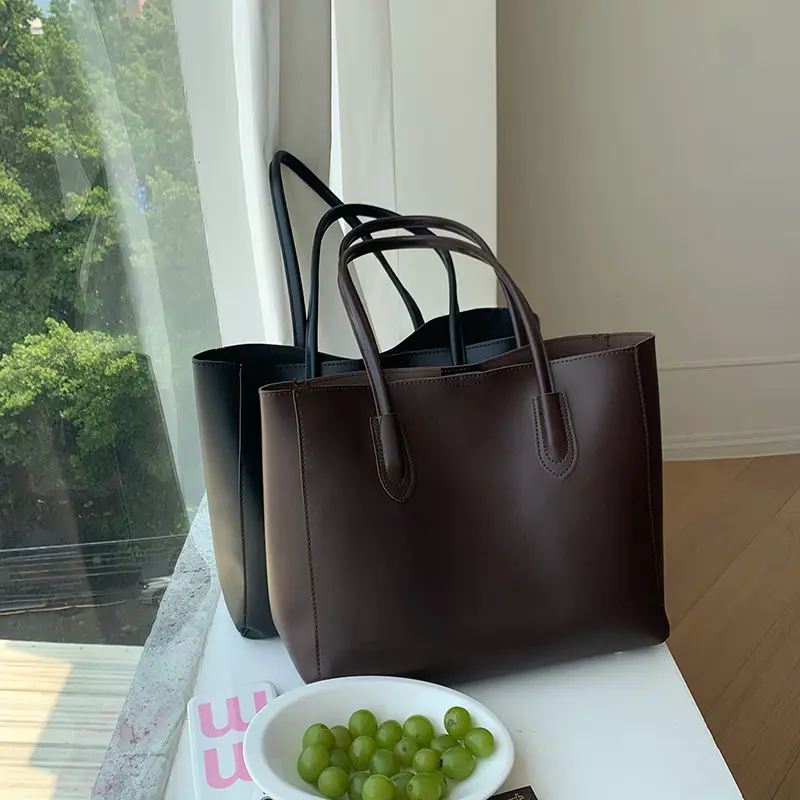 Vintage Tote Bag Women 2026 New Korean Commuter Bag - Image 5