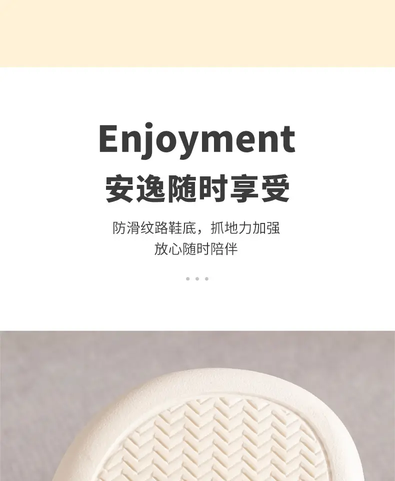Cotton Slippers for Women, Autumn and Winter Indoor Home Warm Fleece-Lined 2026 New Model, Closed-Back Outdoor Cotton Shoes for Men, Winter Non-Slip — feature 15