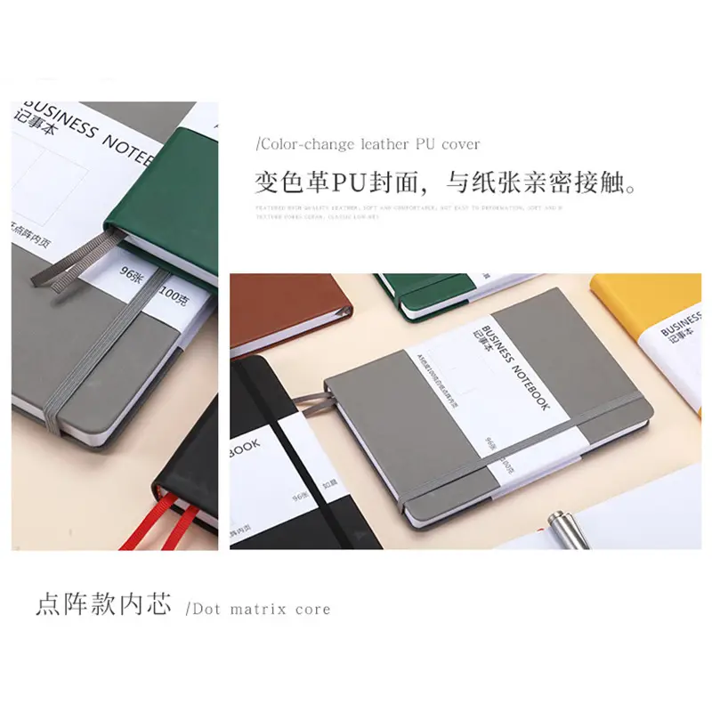 A5 Cross-Border Dot Matrix Notebook with Elastic Strap - Image 13