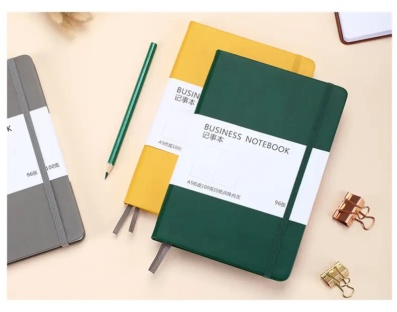 A5 Cross-Border Dot Matrix Notebook with Elastic Strap — feature 10