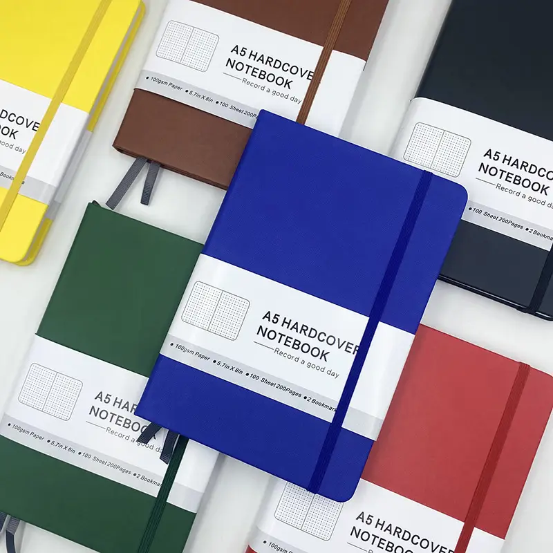 A5 Cross-Border Dot Matrix Notebook with Elastic Strap — feature 2