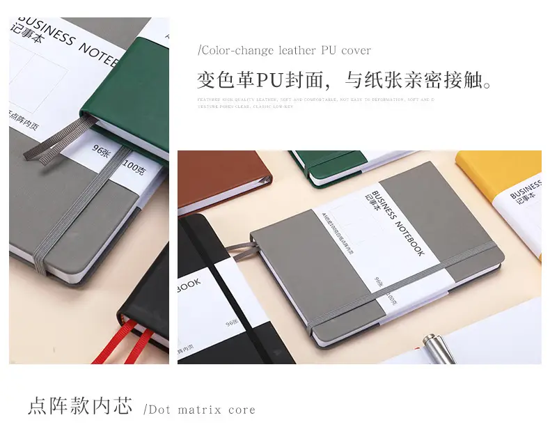 A5 Cross-Border Dot Matrix Notebook with Elastic Strap — feature 5