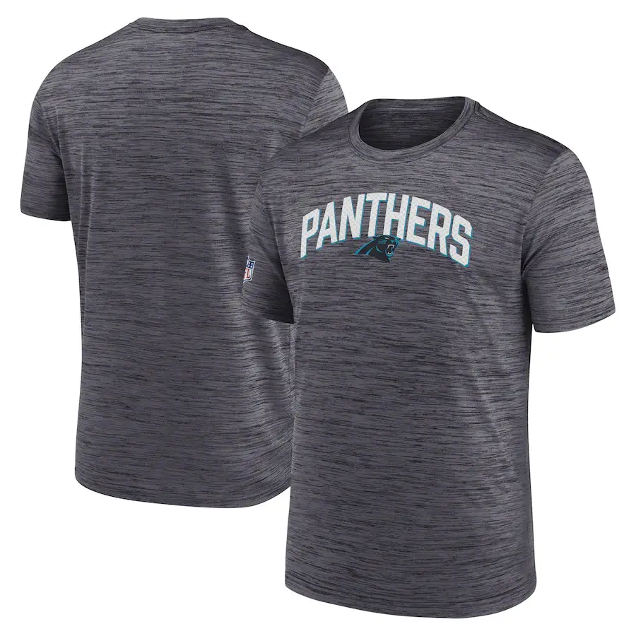 NFL Panthers Cross-Body Men's T-Shirt Grey