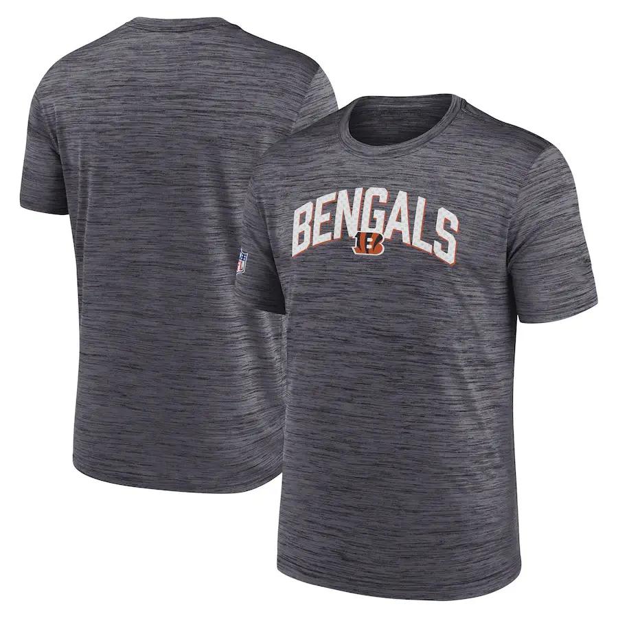 NFL Panthers Cross-Body Men's T-Shirt Grey