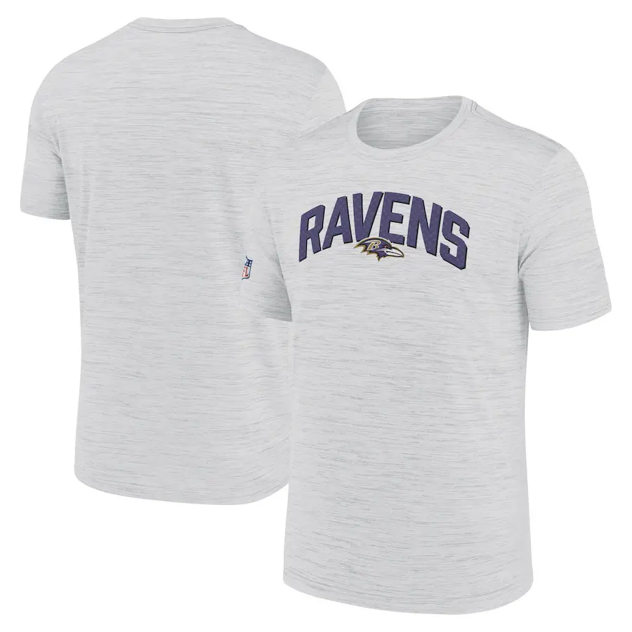 NFL Panthers Cross-Body Men's T-Shirt Grey