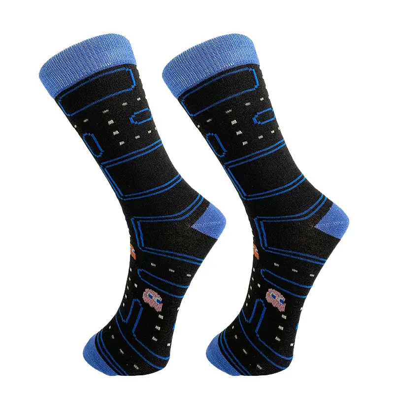 European and American cartoon men's tube socks animal series couple sports socks personalized color tide socks factory direct supply