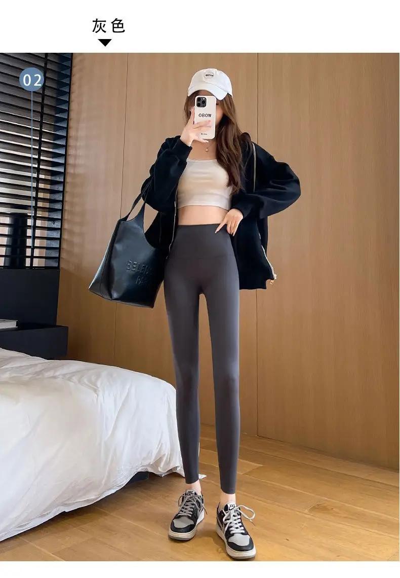 Women's Velvet Shark Butt Lifting Leggings 2025 Winter — feature 22