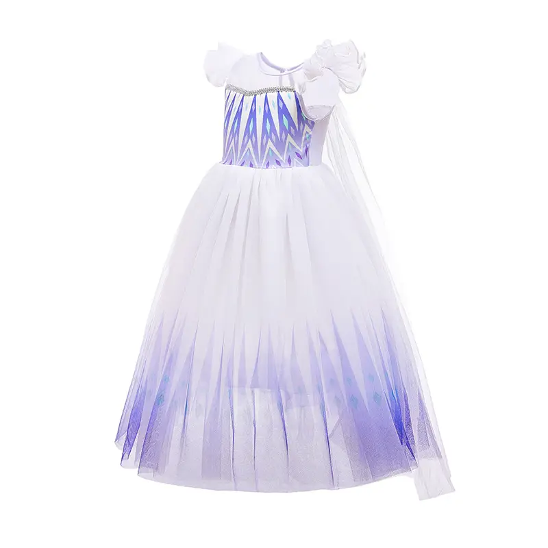 Girls Dress Purple Tulle Summer Little Dress