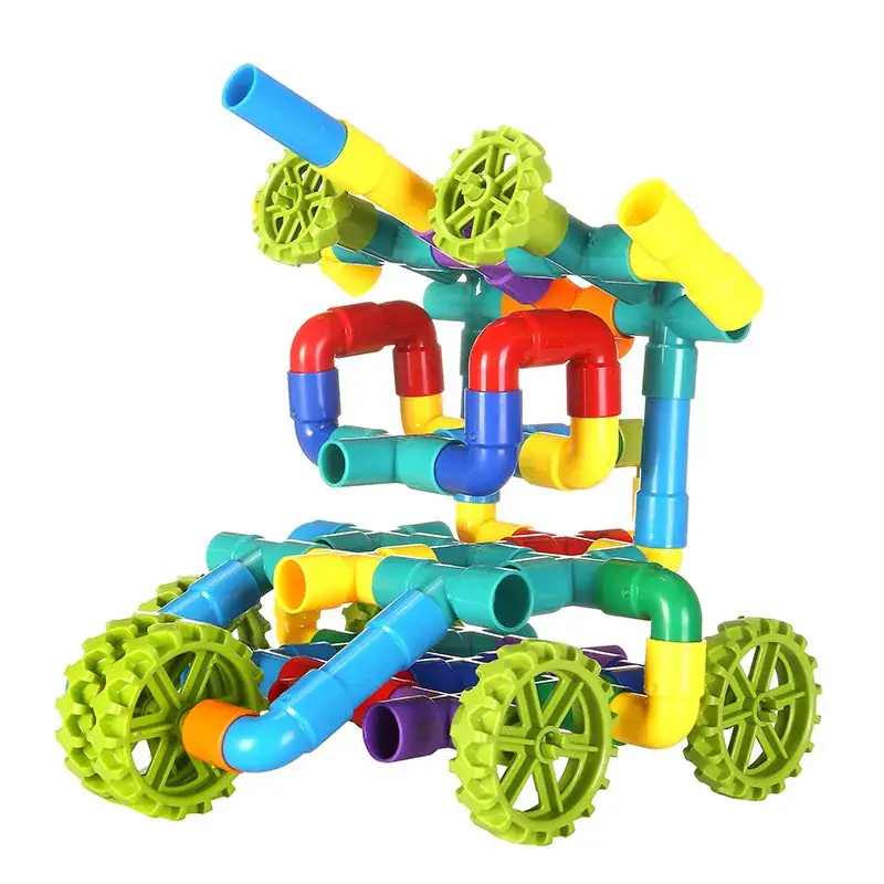 Children's Pipe Building Blocks 3-Year Old Educational Toy Kit - Image 20