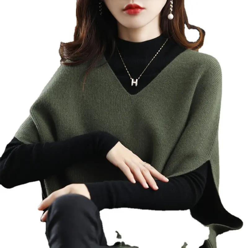 Elegant V-Neck Knit Vest for Women Spring Autumn - Image 6