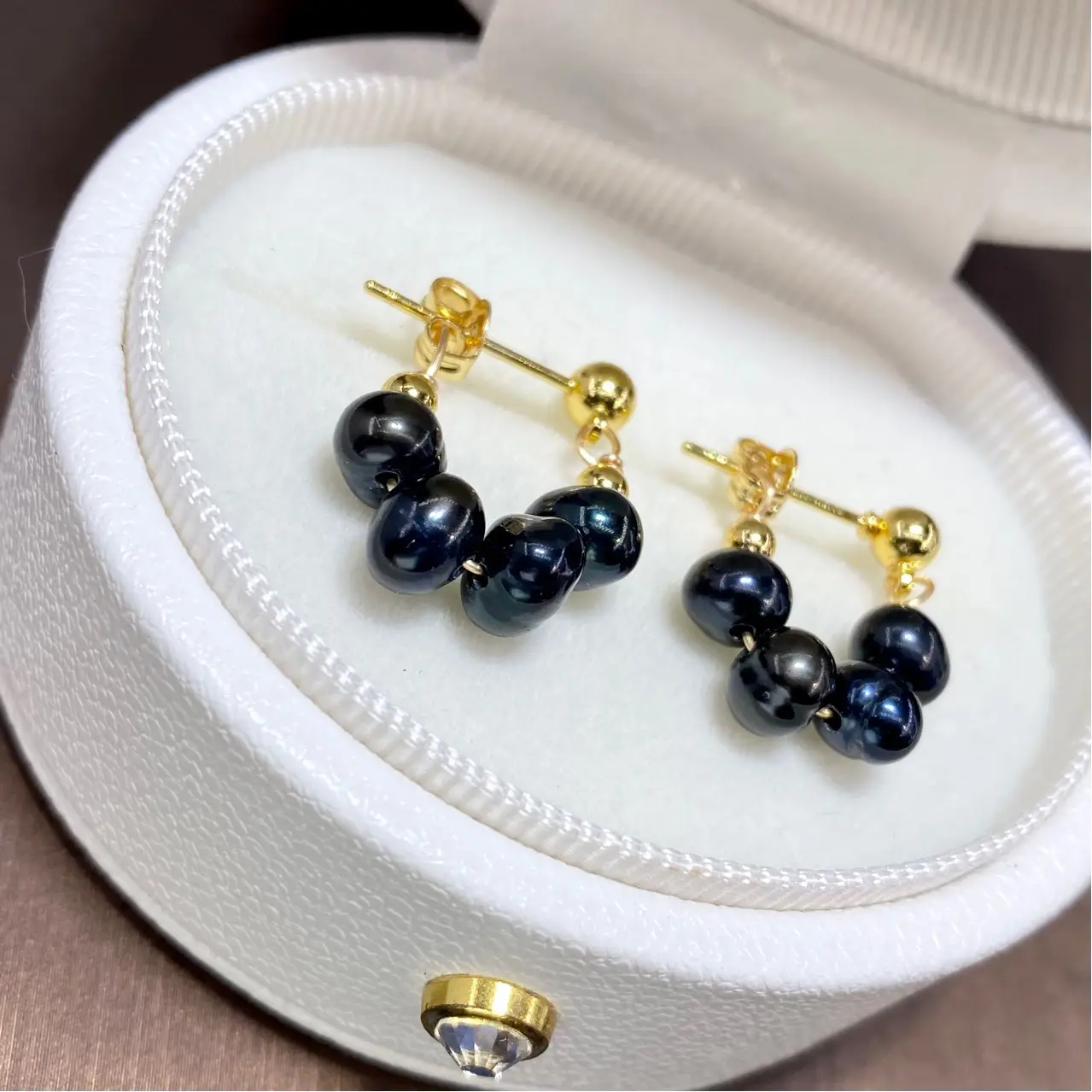 Natural Pearl Earrings Niche Design Elegant for Women 2024 - Image 5