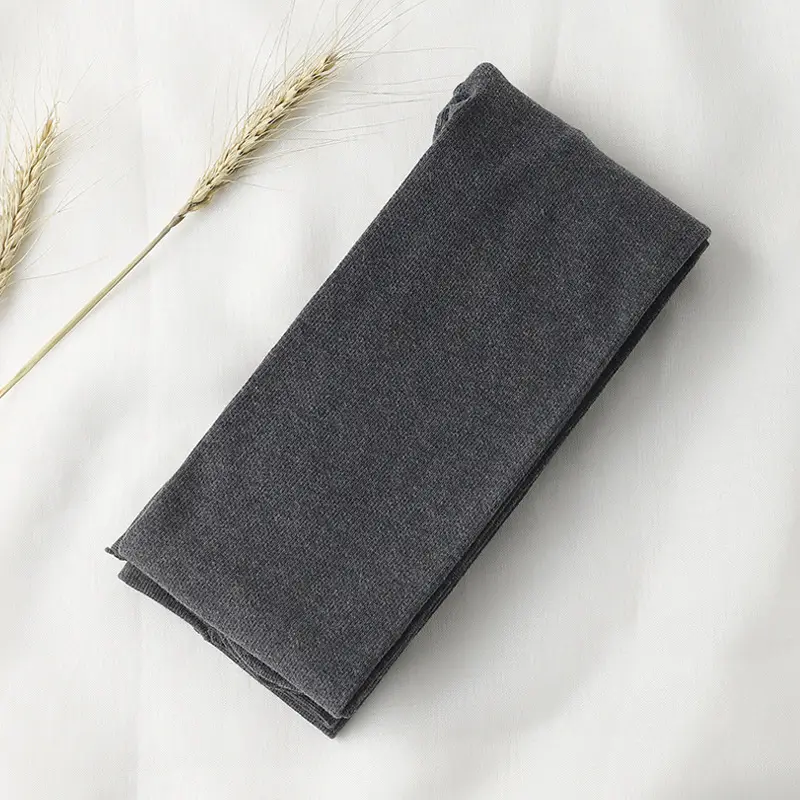 Black Faux Cashmere Leggings Women High Waist Non Slip