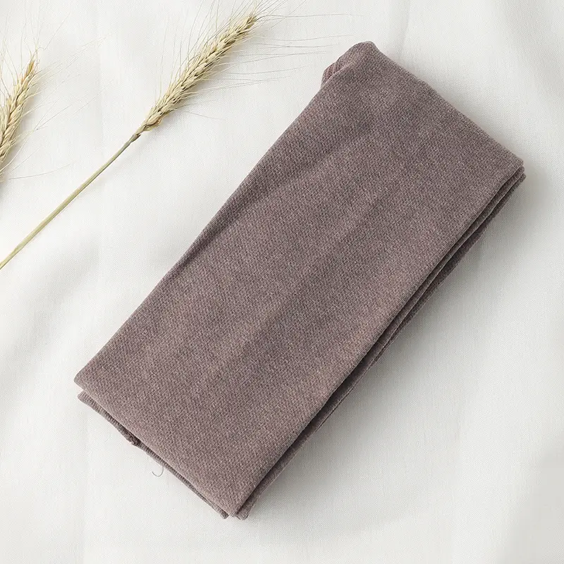 Black Faux Cashmere Leggings Women High Waist Non Slip