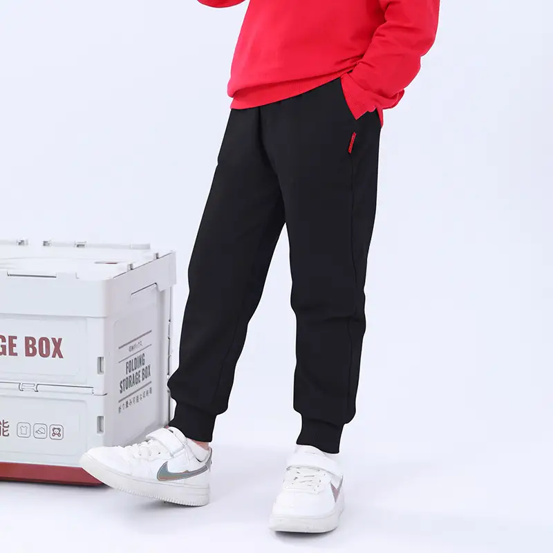 Pure White Fleece Lined Boys Sweatshirt - Image 5