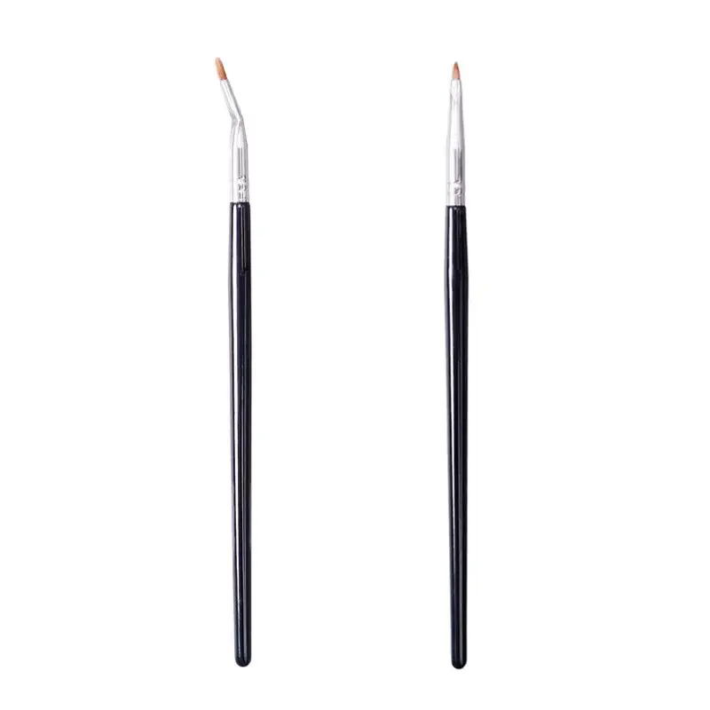 Angled Eyeliner Brush Ultra-Fine Black - Image 7