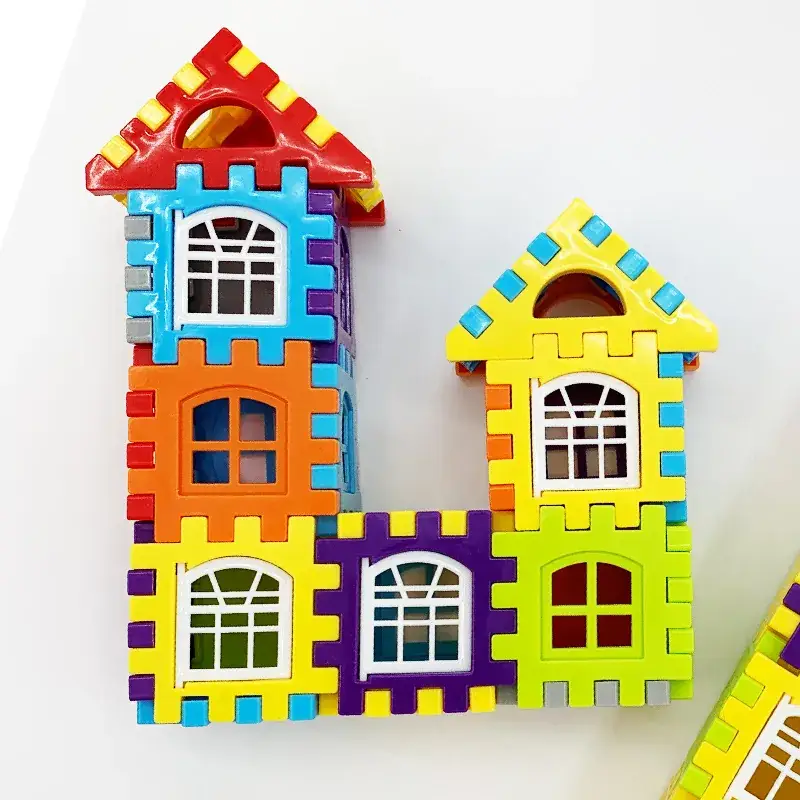 Children's Large House Building Blocks Toy 310 Pcs
