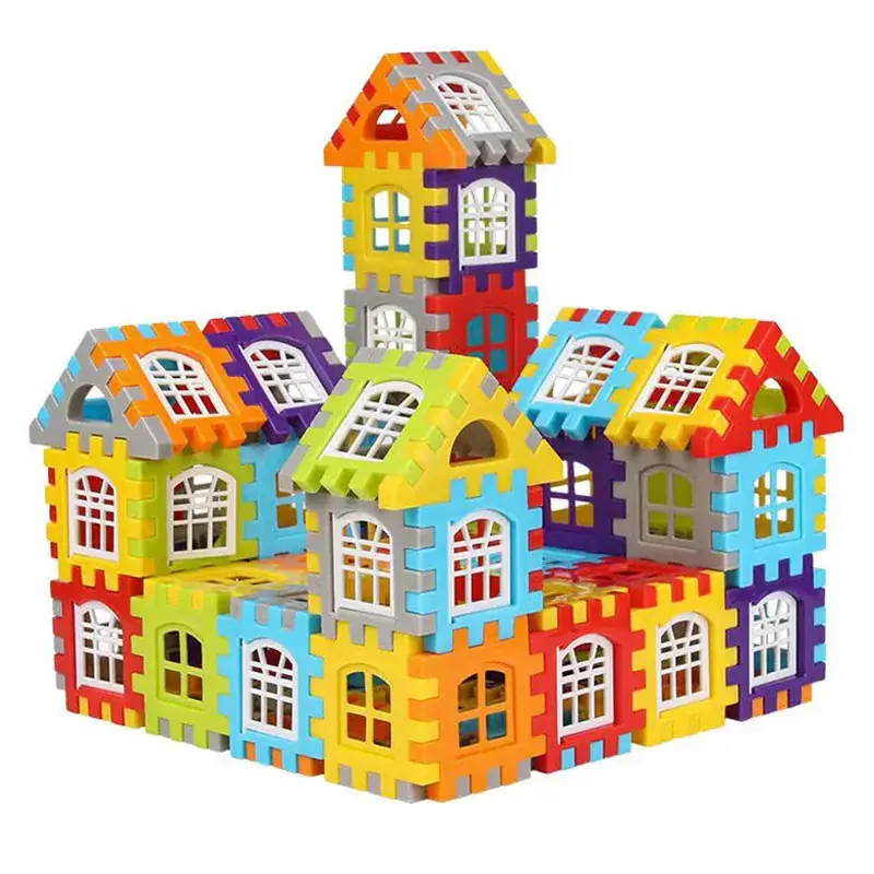 Children's Large House Building Blocks Toy 310 Pcs
