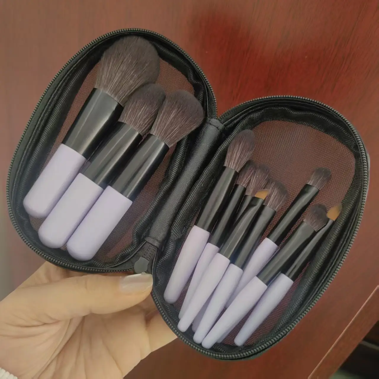 12-Piece Mini Makeup Brushes Set for Face & Body - Image 3