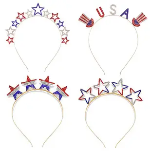 Digital Crown Hair Band with Diamond Headwear for Birthday Party — feature 27