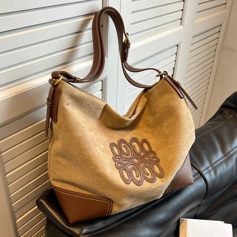Women's Suede Shoulder Bag 2022 New Fashion - Image 8