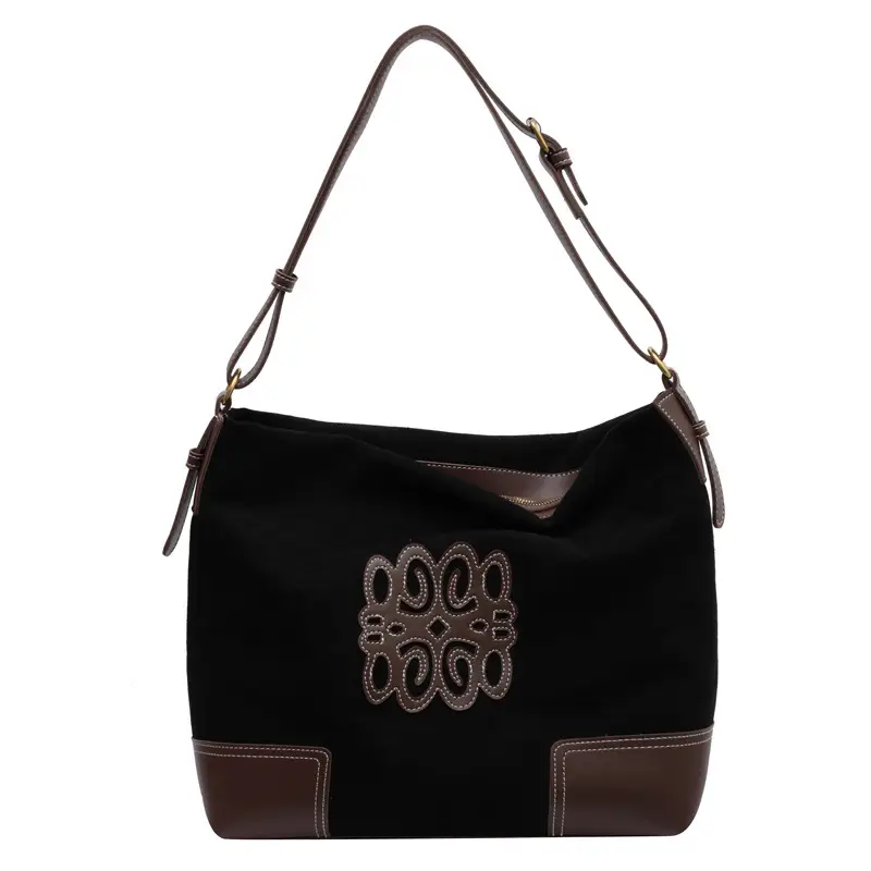 Women's Suede Shoulder Bag 2022 New Fashion - Image 9