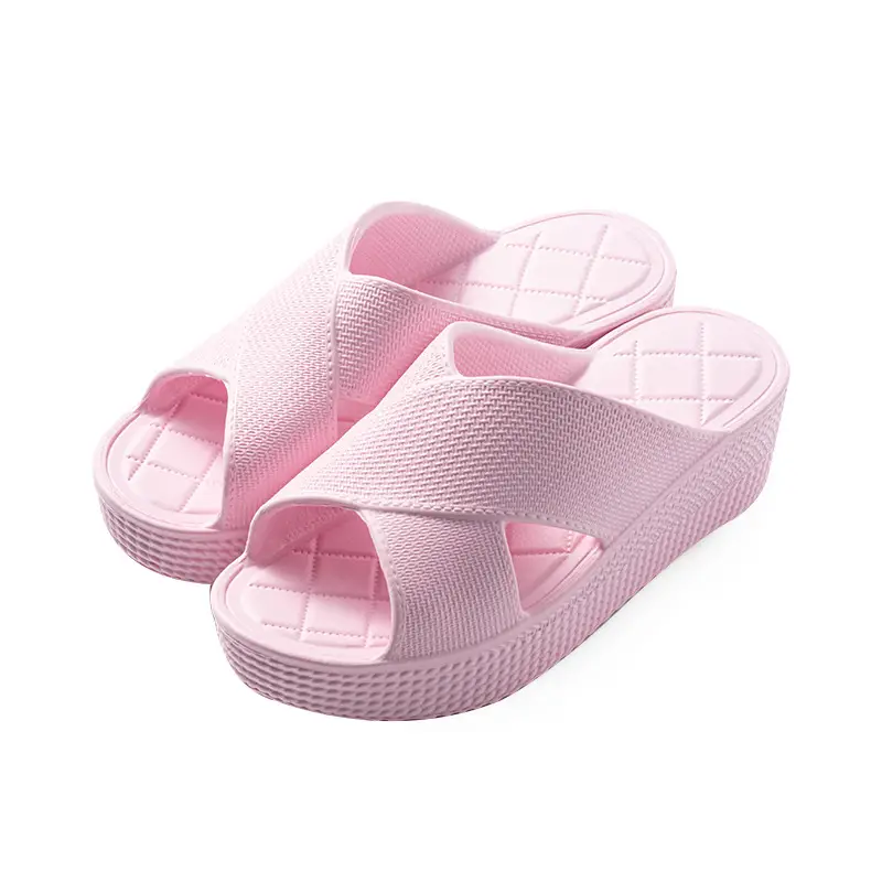 Women White Wedge Sandals Round Toe Summer - Image 4