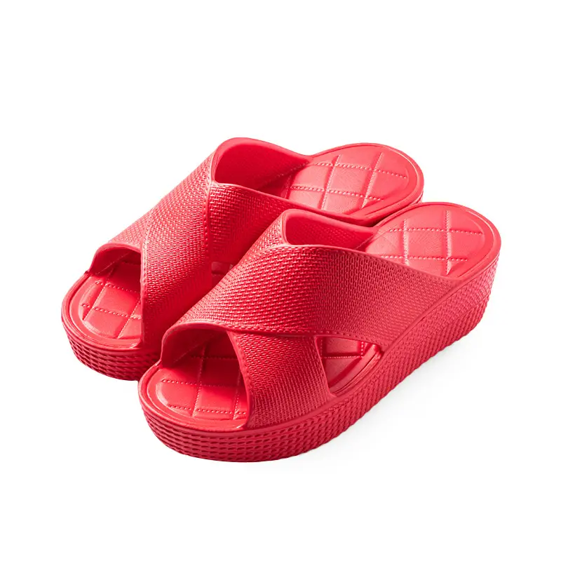 Women White Wedge Sandals Round Toe Summer - Image 5