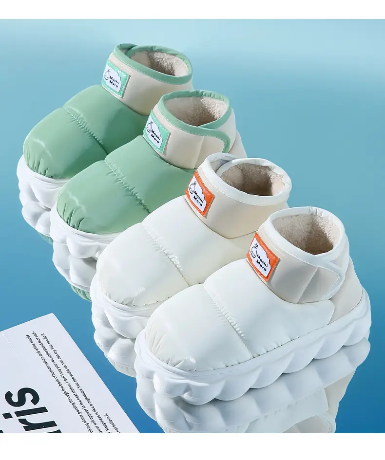 Women Winter Cotton Slippers Warm Non-Slip Outdoor — feature 12