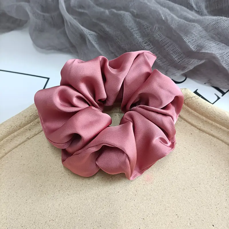 Korean Satin Hair Tie Large Intestine Hair Rope - Image 16