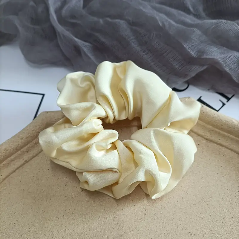 Korean Satin Hair Tie Large Intestine Hair Rope - Image 17