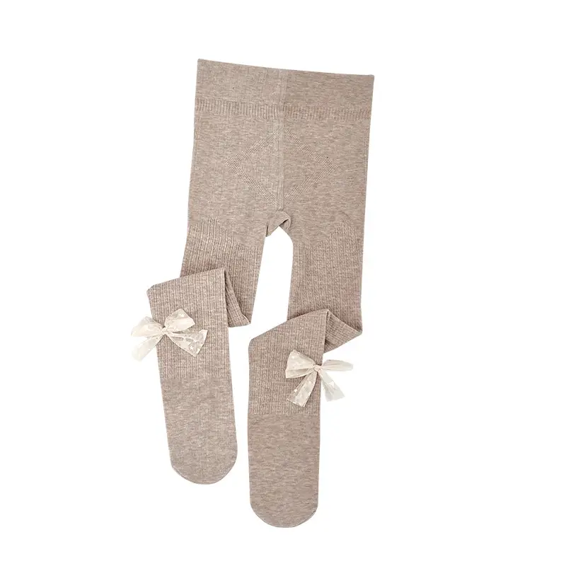 Girls Fleece Leggings Autumn Winter Medium - Image 5