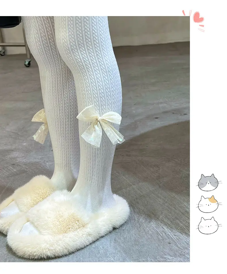Girls Fleece Leggings Autumn Winter Medium — feature 13