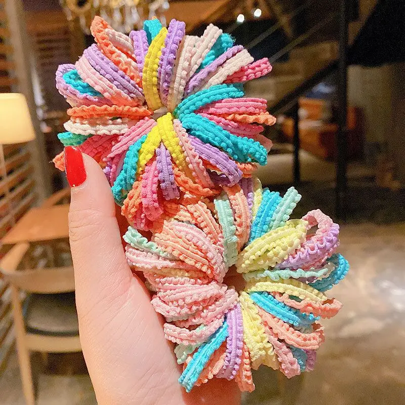 Kids Rainbow Rubber Hair Band for Girls - Image 15