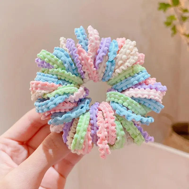 Kids Rainbow Rubber Hair Band for Girls - Image 6