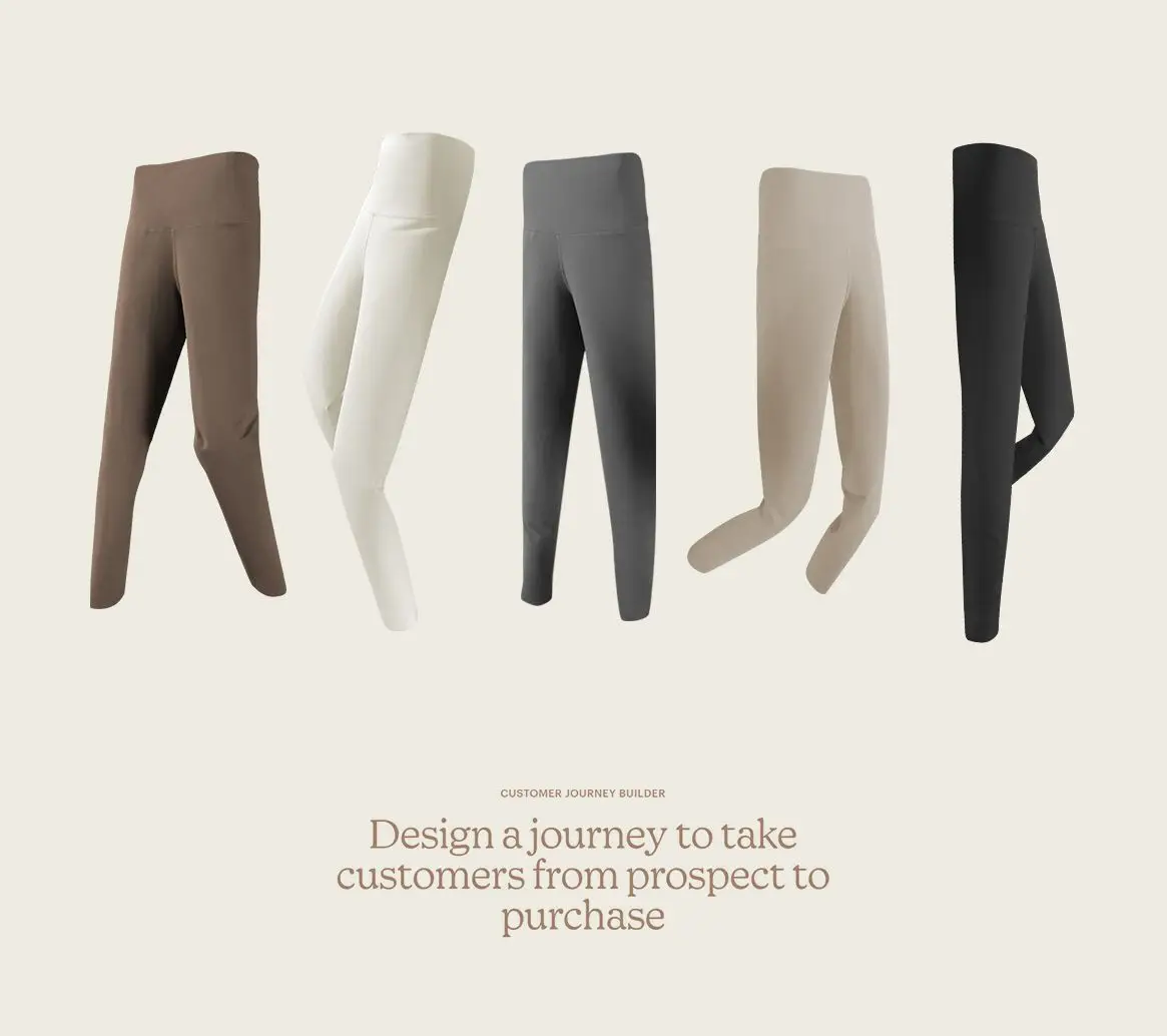 Seamless Brown Shark Pants Women's Large Size — feature 2